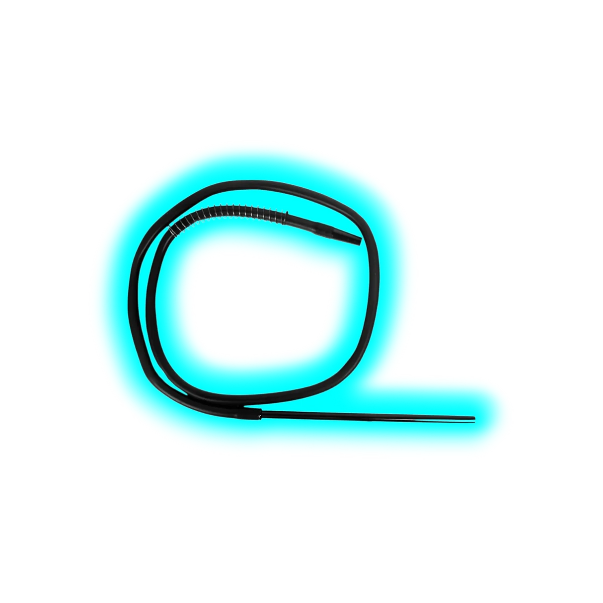 Silikonschlauch schwarz 190cm