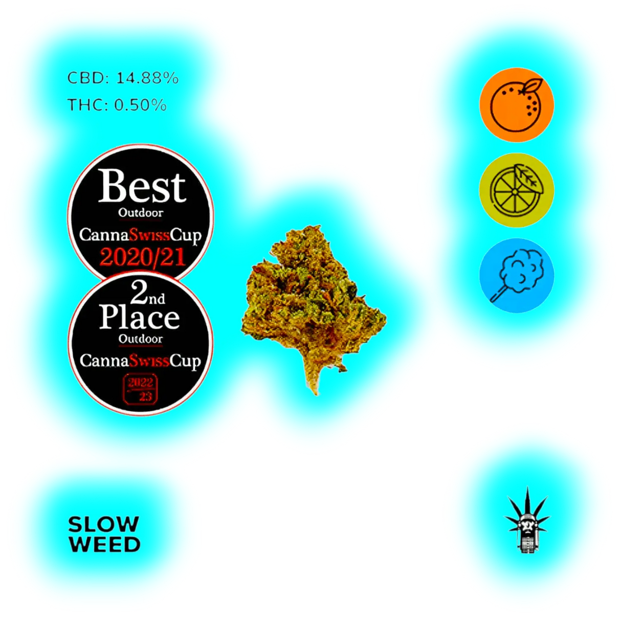 Slow Weed Arancia Tonic 6g