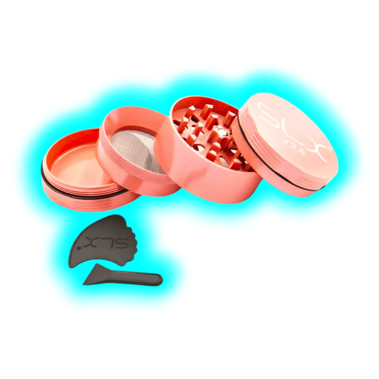 SLX Grinder V2.5 Flamingo Pink 50mm