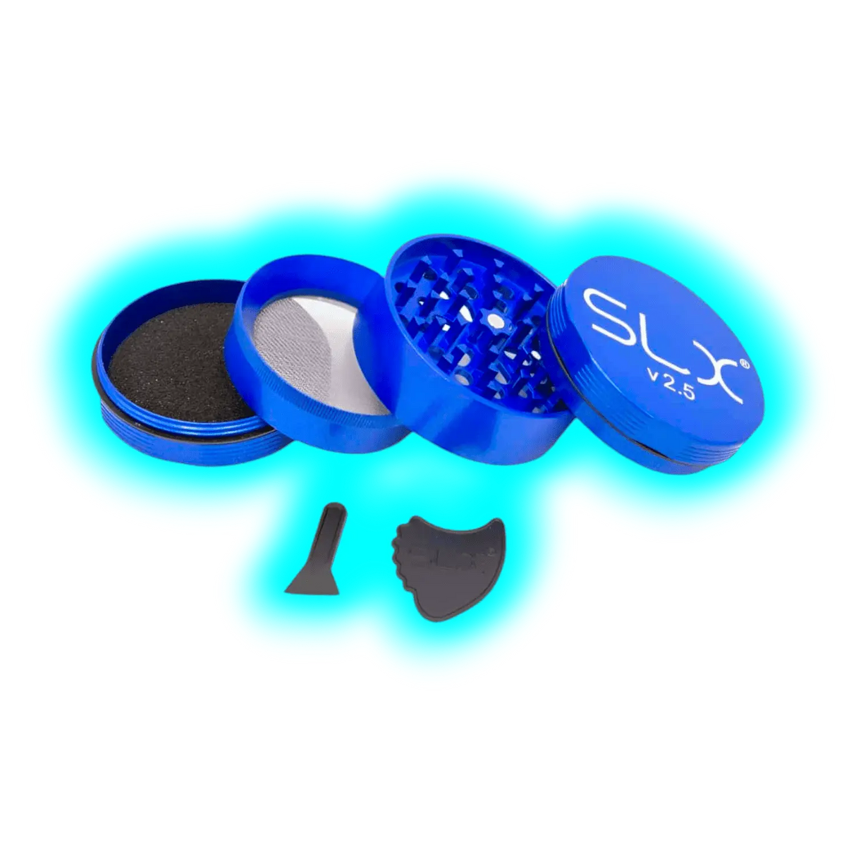 SLX Grinder V2.5 Ocean Blue 50mm