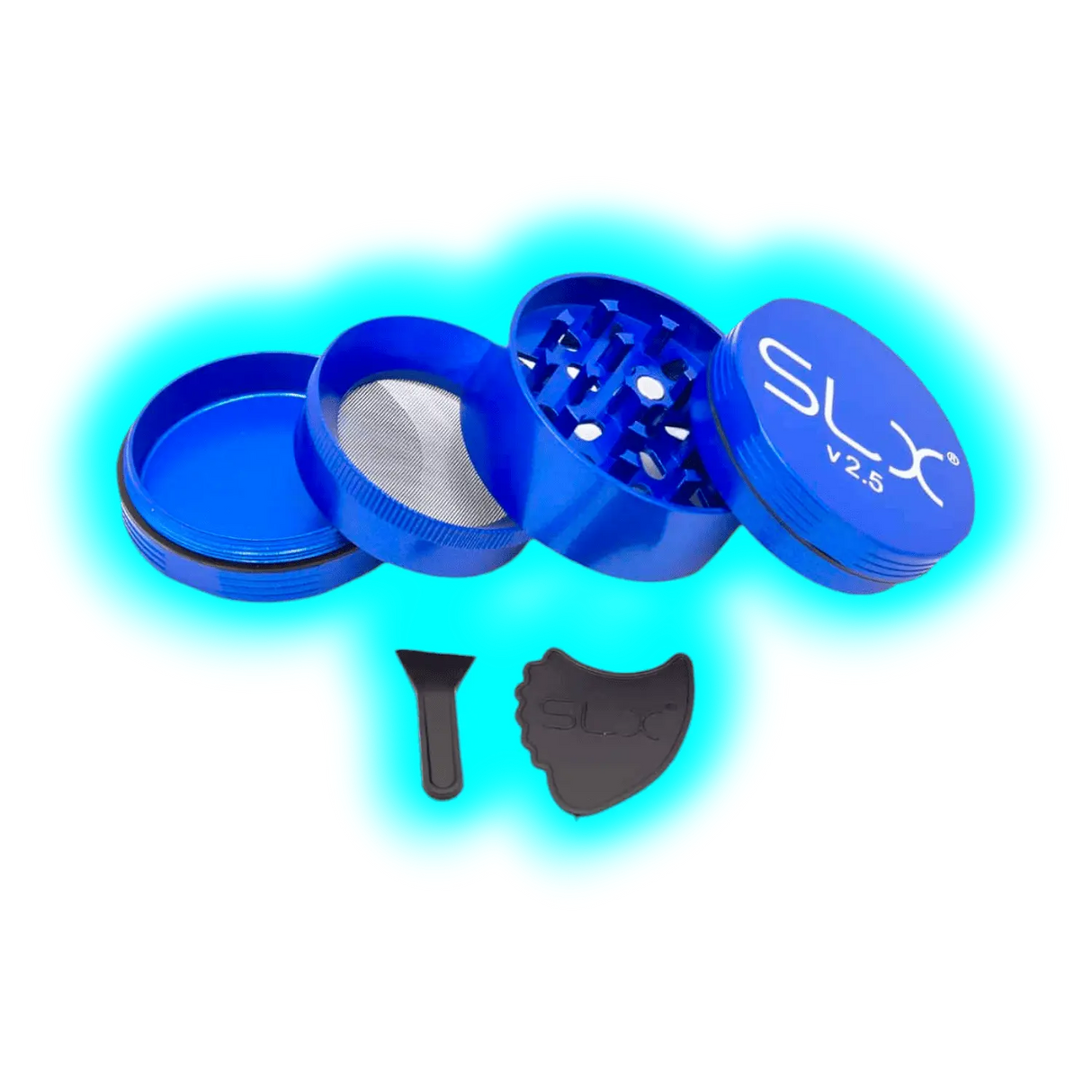 SLX Grinder V2.5 Ocean Blue 62mm