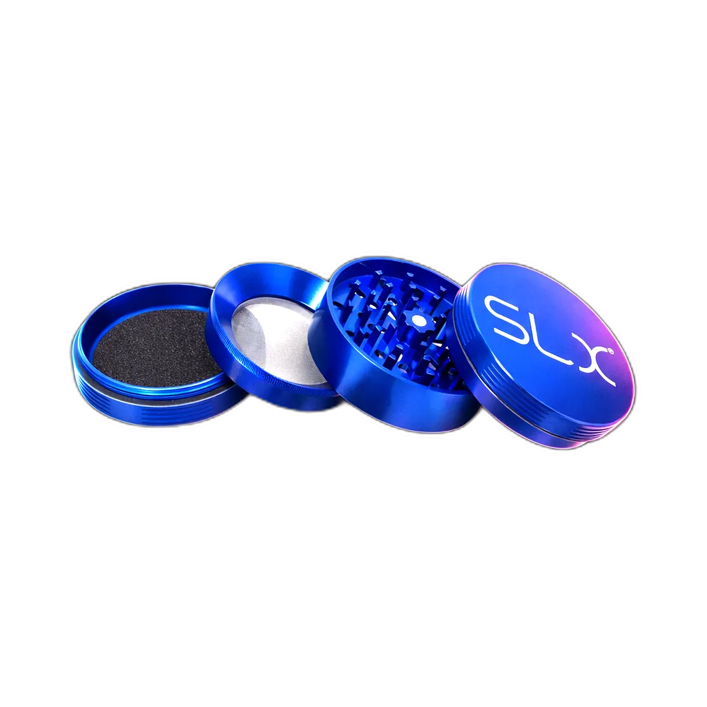 SLX Grinder V2.5 Ocean Blue 88mm in der Frontansicht