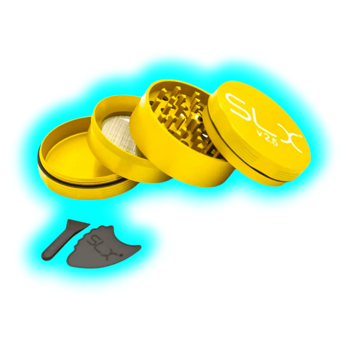 SLX Grinder V2.5 Yellow Gold 50mm