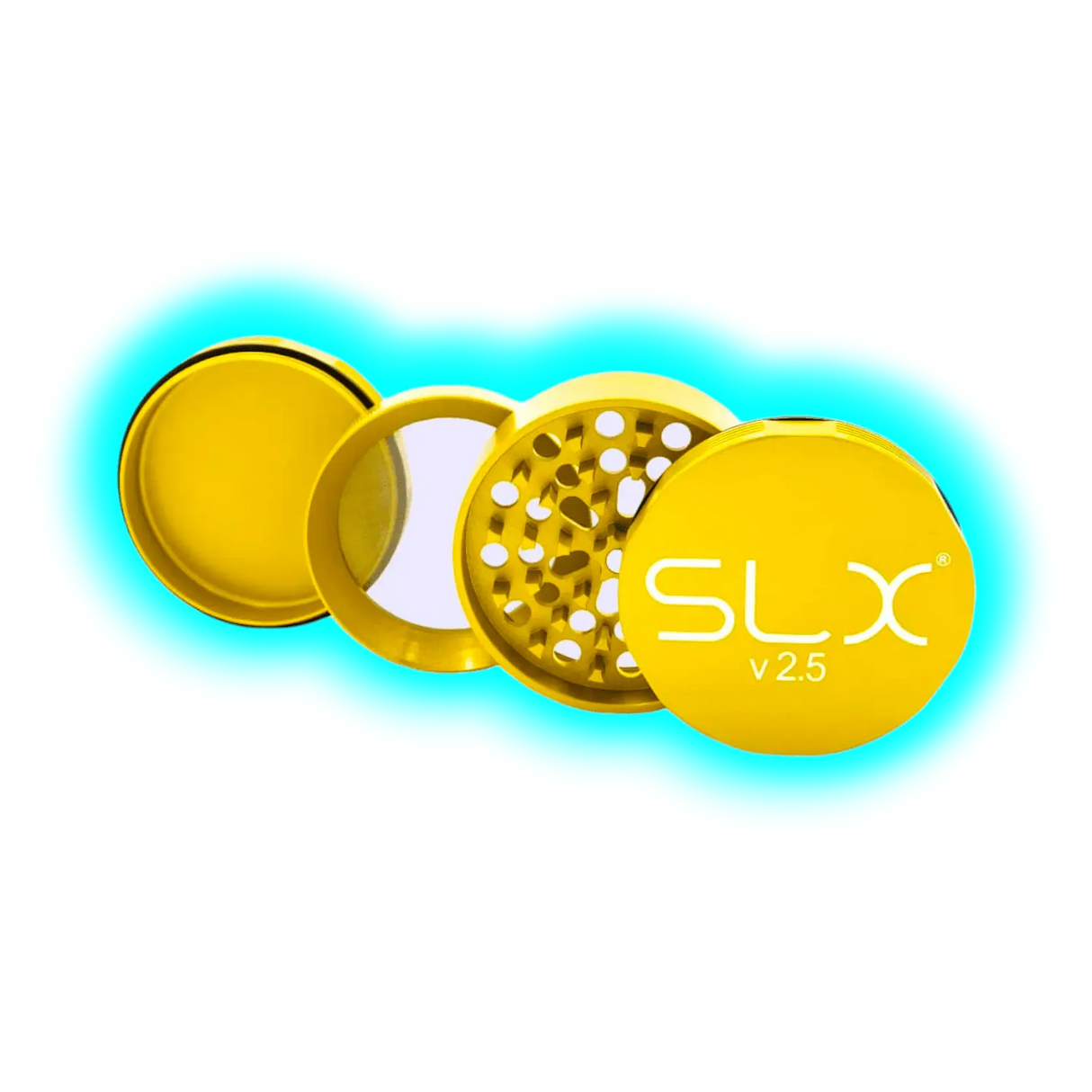 SLX Grinder V2.5 Yellow Gold 50mm