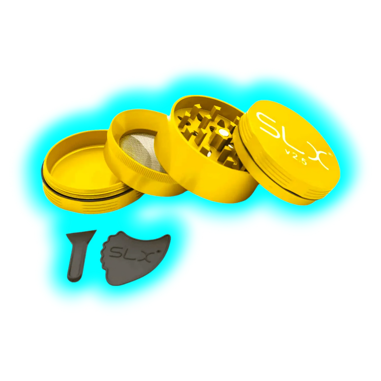 SLX Grinder V2.5 Yellow Gold 62mm