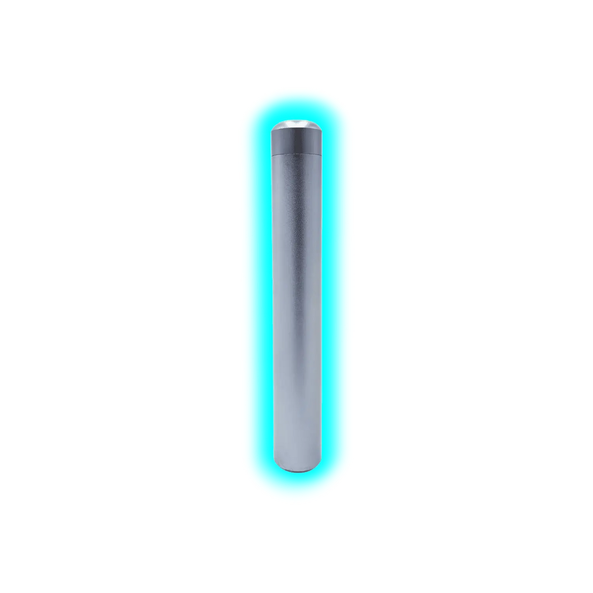 Smellproof Metal Tube Big Grey 15.8 x 2.3 cm