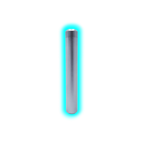 Smellproof Metal Tube Big Grey 15.8 x 2.3 cm