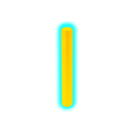 Smellproof Metal Tube Gold 12 x 1.8 cm