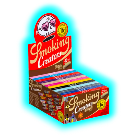 Smoking and Tips Brown Kingsize Creators Edition Display 24pcs