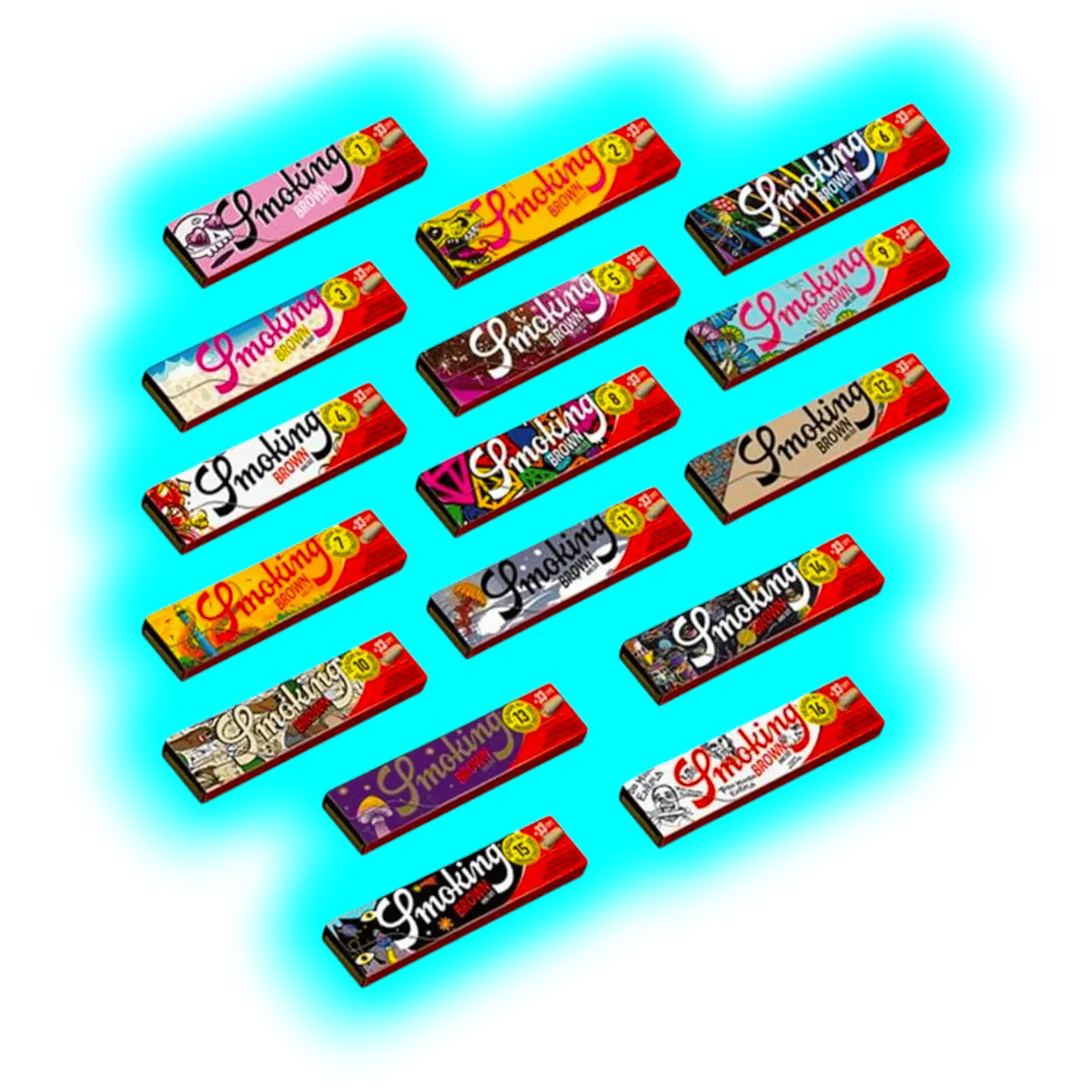 Smoking Brown Kingsize Creators Edition Display 50pcs