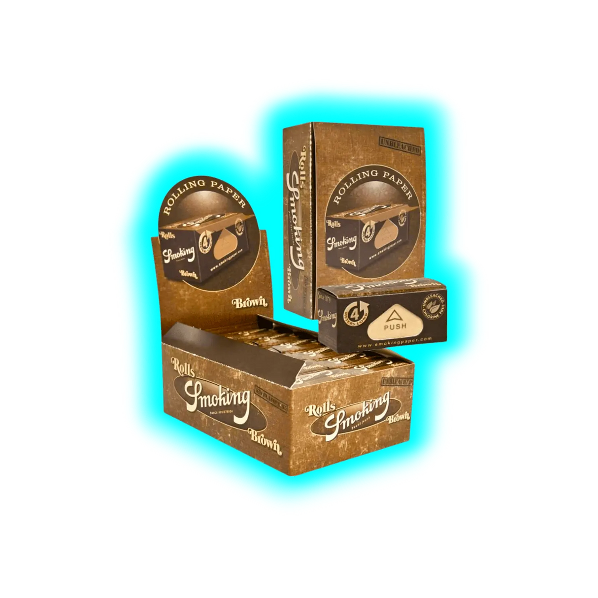 Smoking Brown Rolls Box