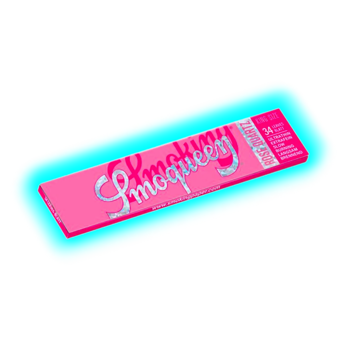 Smoking Supreme Smoqueen Rosequartz Pink King Size Slim Papier