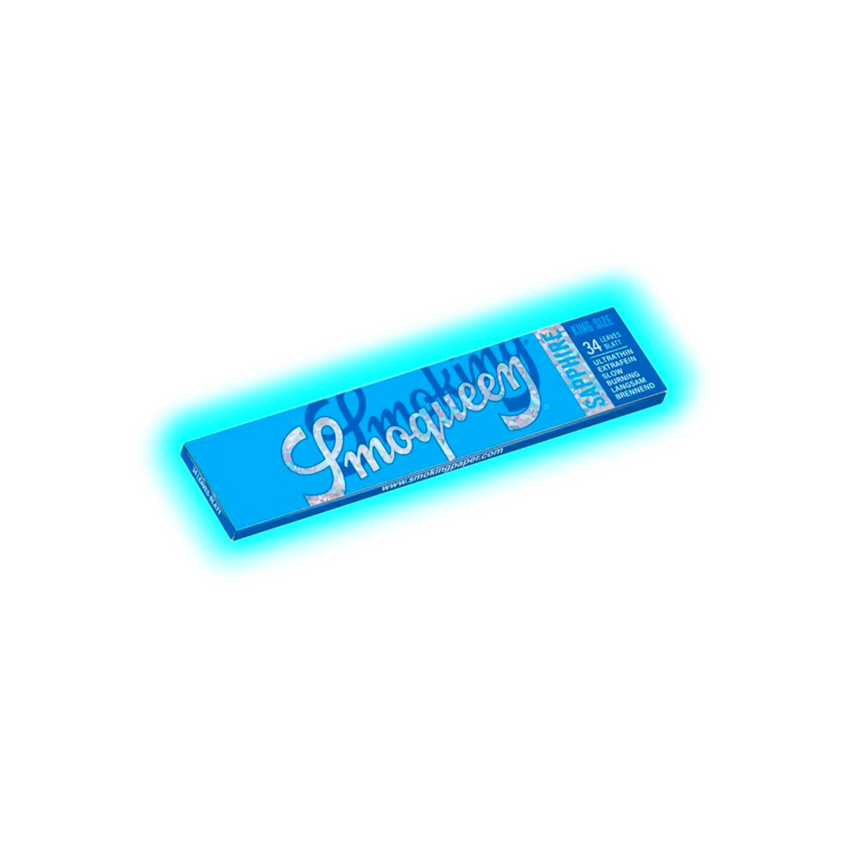 Smoking Supreme Smoqueen Sapphire Blue King Size Slim Papier