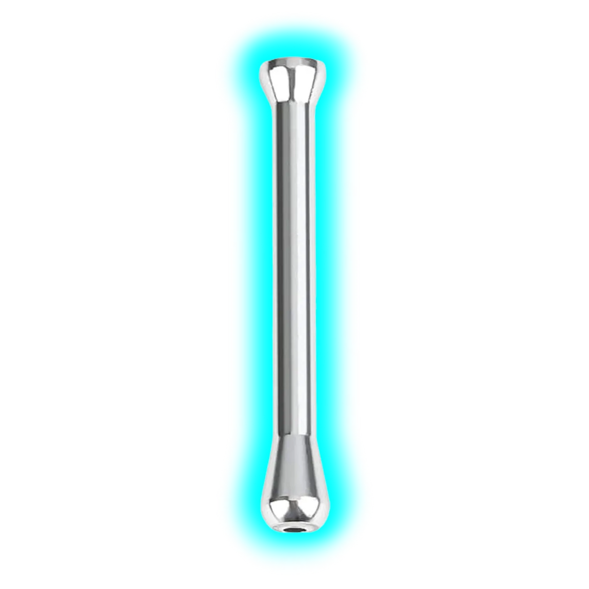 Sniff Tube Metal Silver 67mm