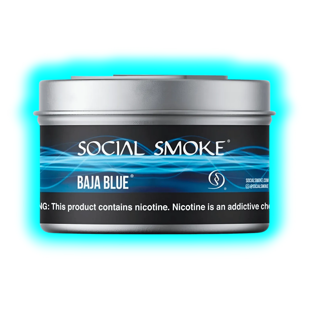 Social Smoke Tobacco Baja Blue 100g