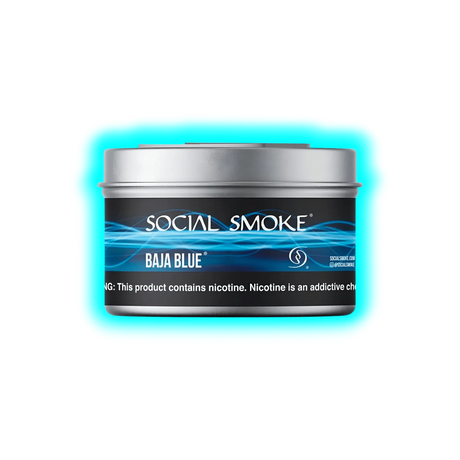 Social Smoke Tobacco Baja Blue 200g