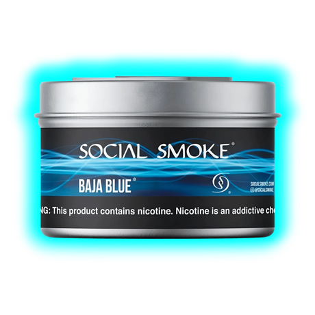 Social Smoke Tobacco Baja Blue 200g
