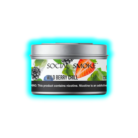 Social Smoke Tobacco Wild Berry Chill 100g