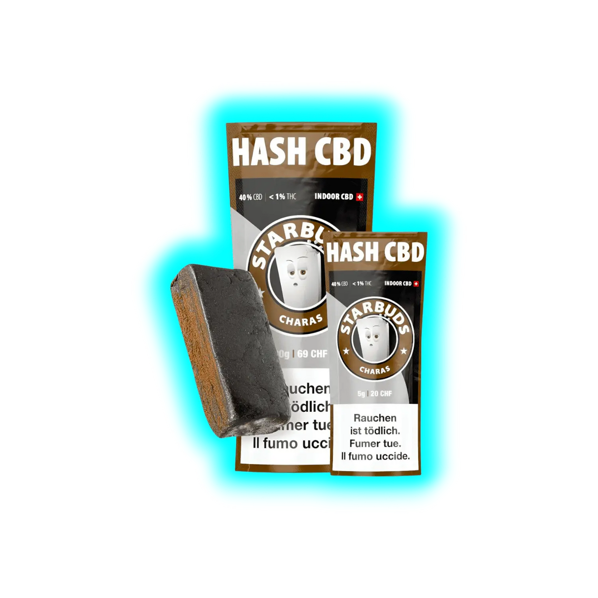 Starbuds Charas CBD Hash 20g