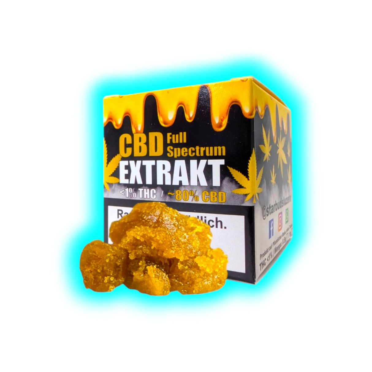 Starbuds Luzern Full Spect Extract Lemon Haze x Gorilla Glue 0.5g