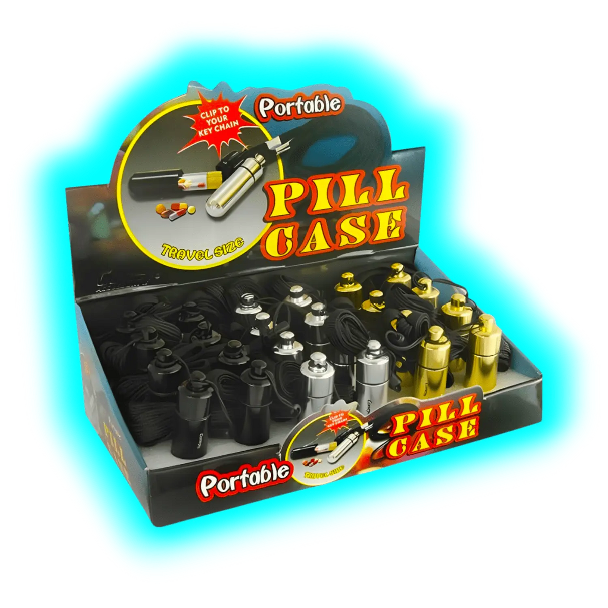 Stash Portable Pill Case Assort.