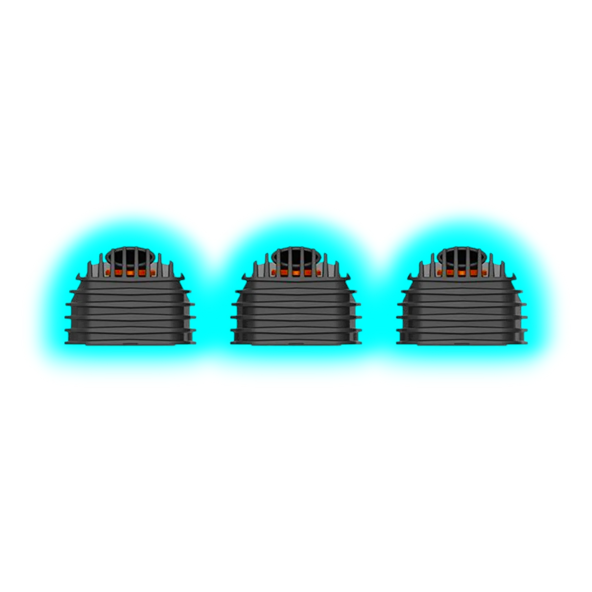 Storz und Bickel Cooling Units Veazy Black 3pcs