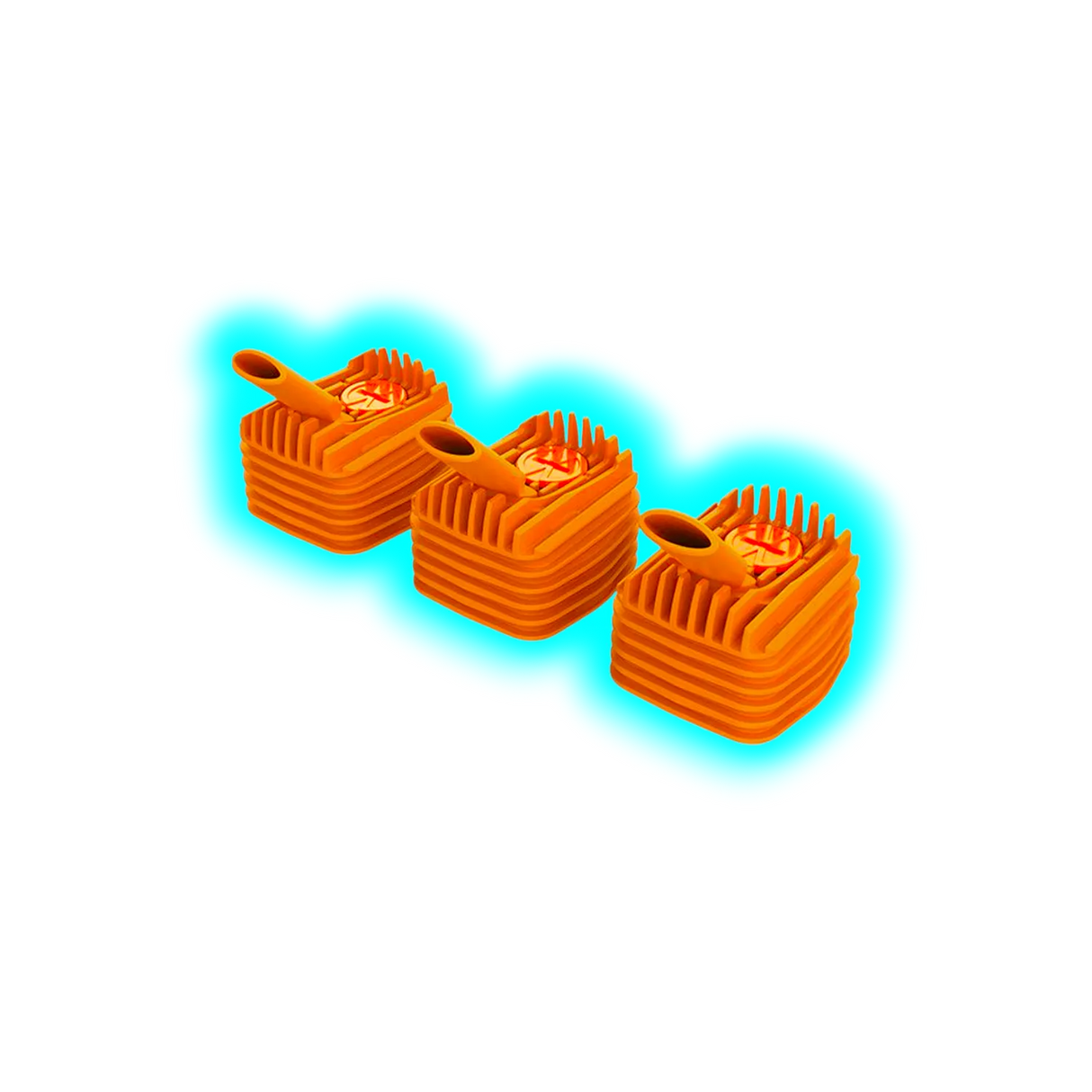 Storz und Bickel Cooling Units Veazy Orange 3pcs
