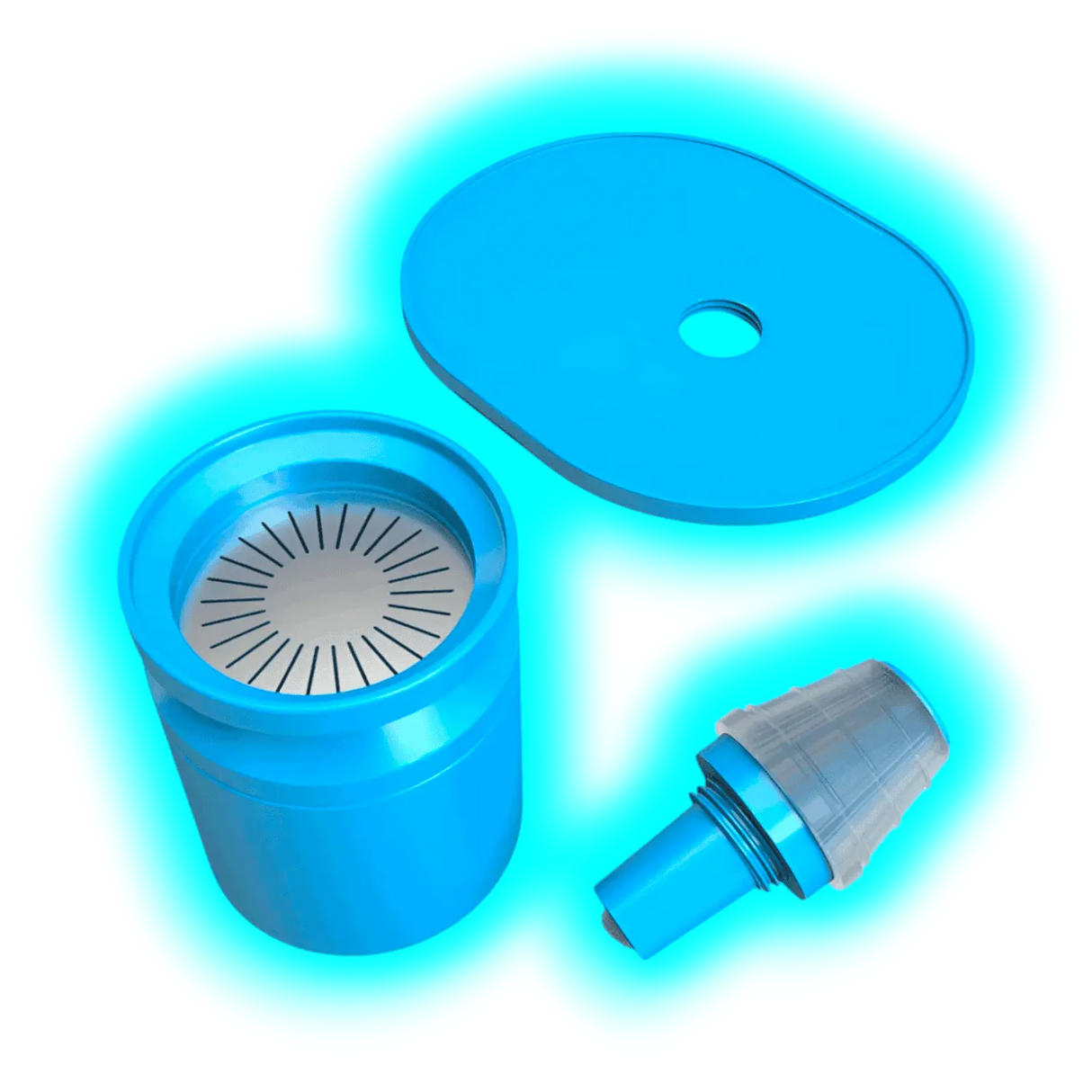 Stündenglass Gravity Hookah Cookies Blue