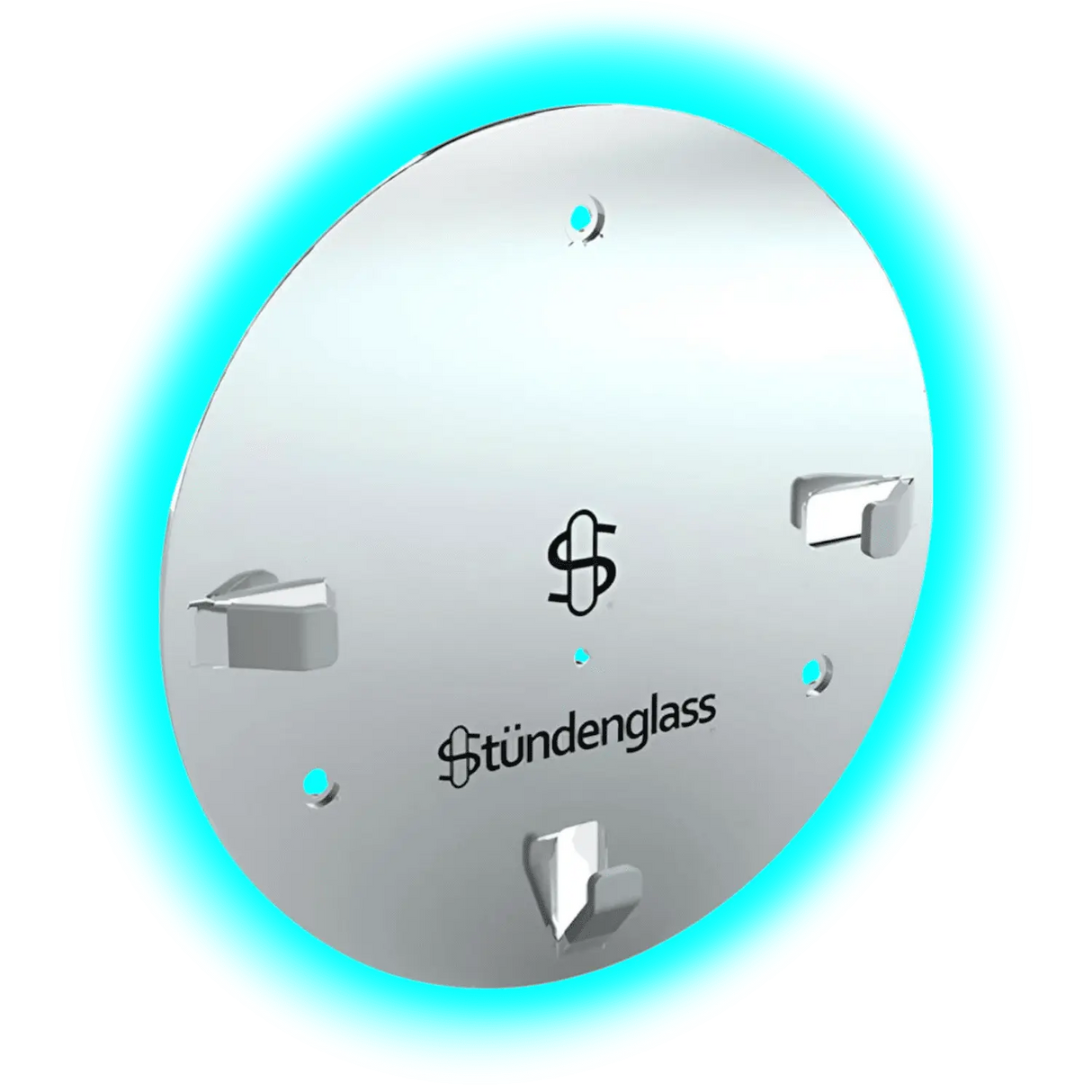 Stündenglass Gravity Hookah Silver Polished