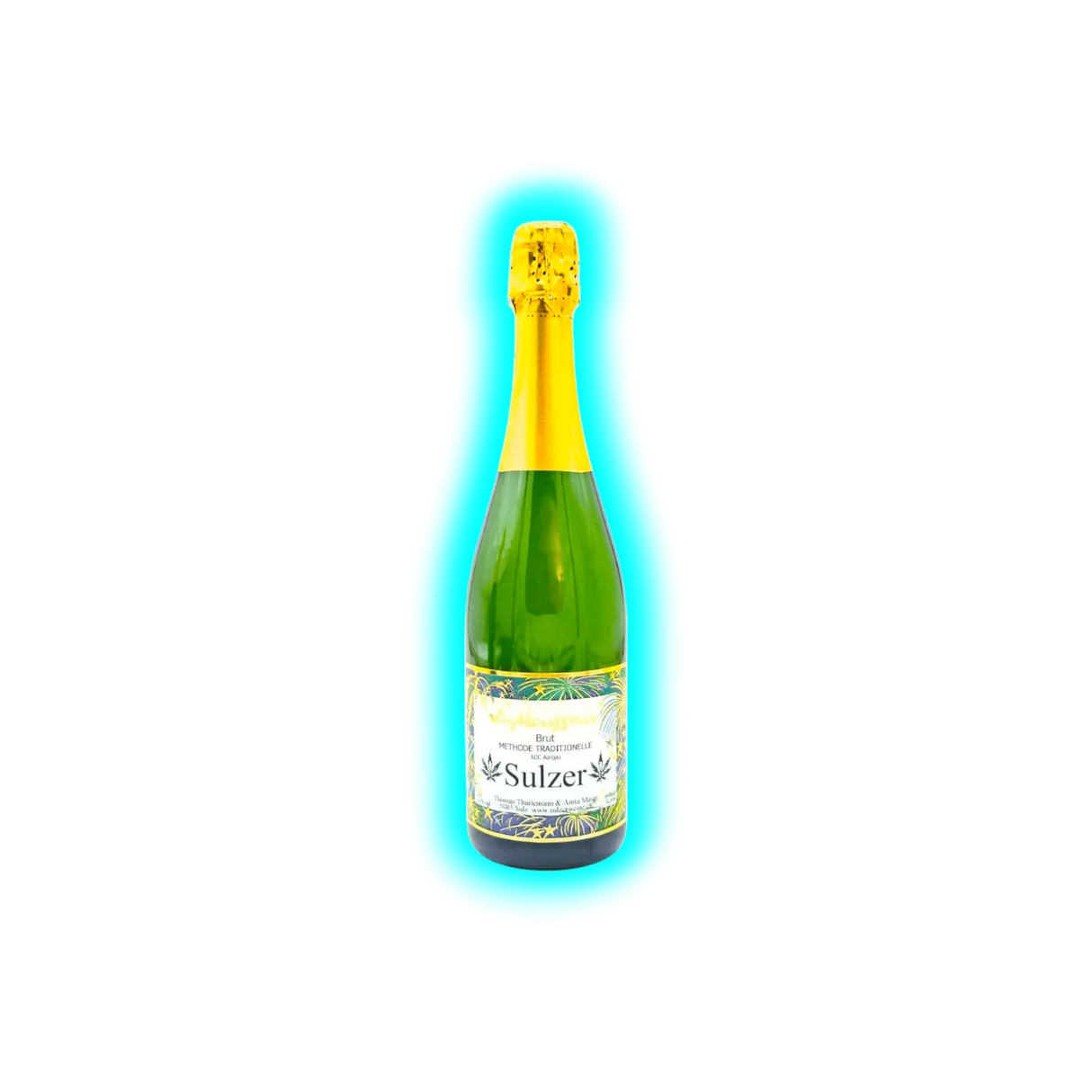 Sulzer Vin Mousseux Brut Methode Traditionelle AOC Argau 75cl 12% Alc