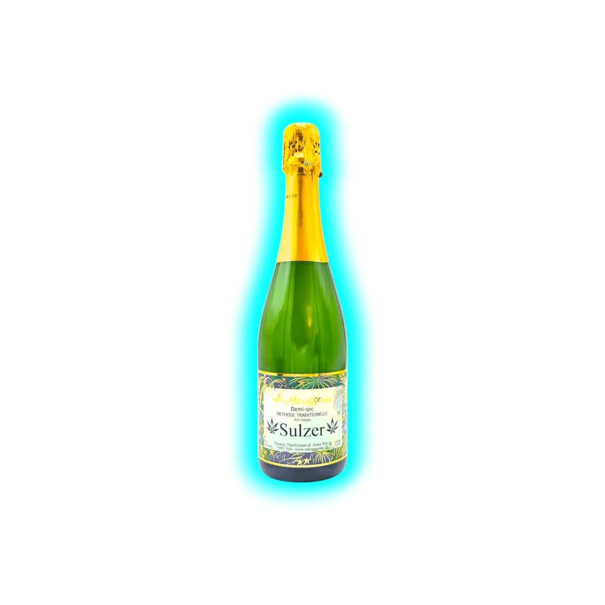 Sulzer Vin Mousseux Demi-Sec Methode Traditionelle AOC Argau 75cl 12% Alc