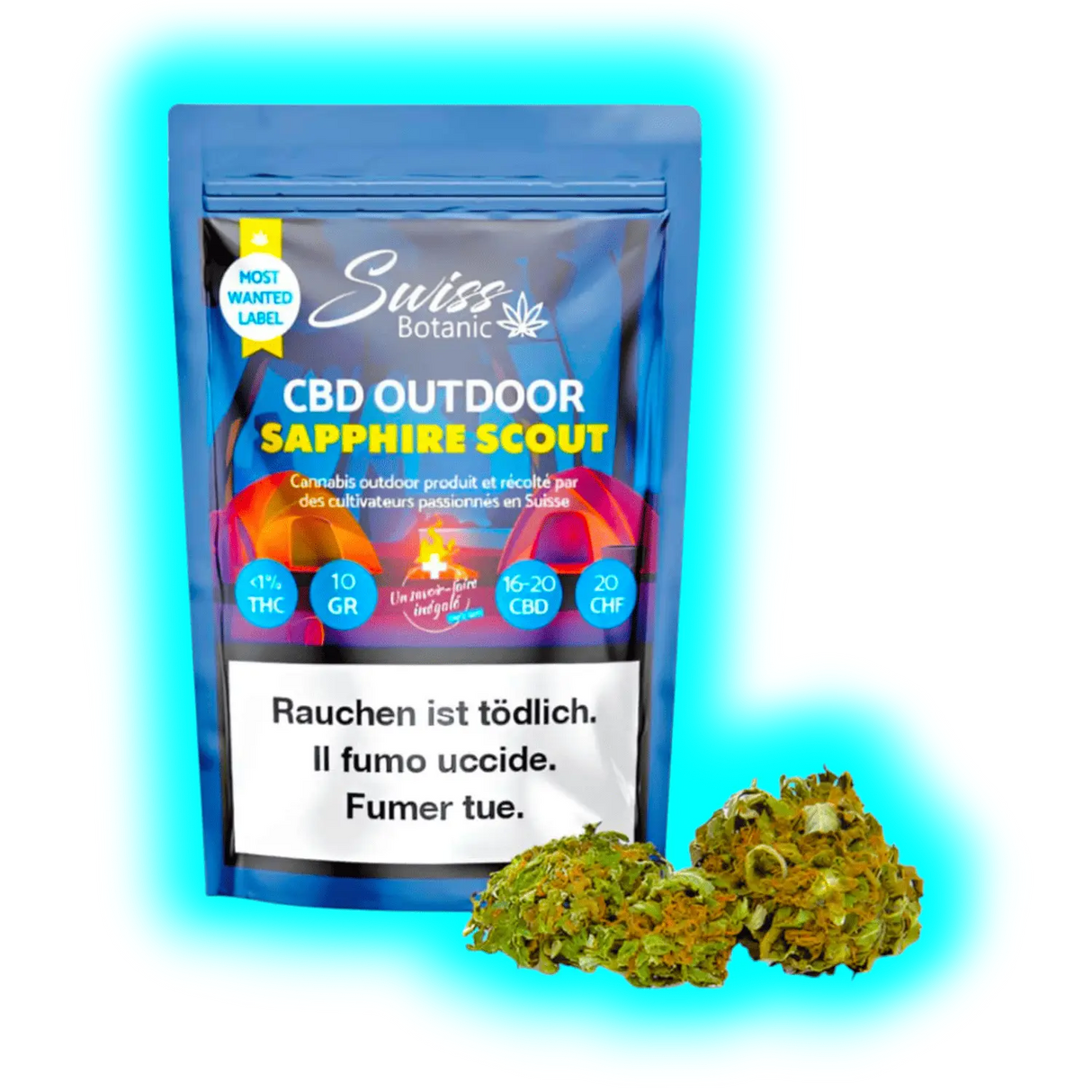 Swiss Botanic Sapphire Scout Outdoor 10g