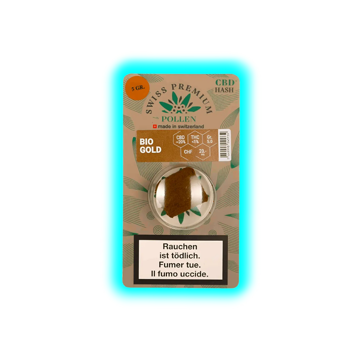 Swiss Premium Pollen Bio Gold 5g