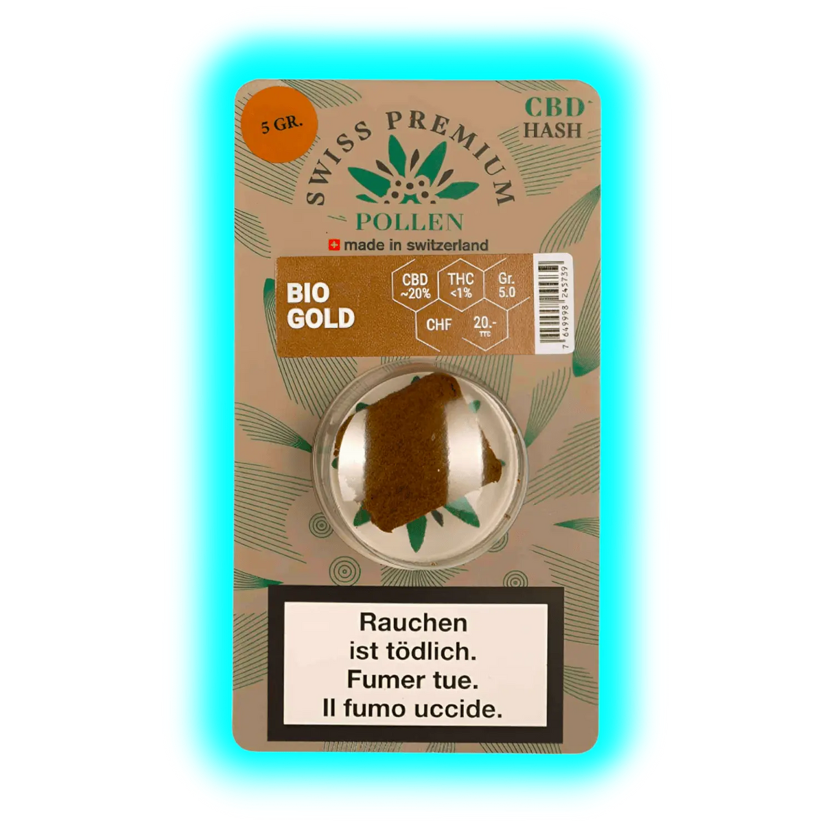 Swiss Premium Pollen Bio Gold 5g