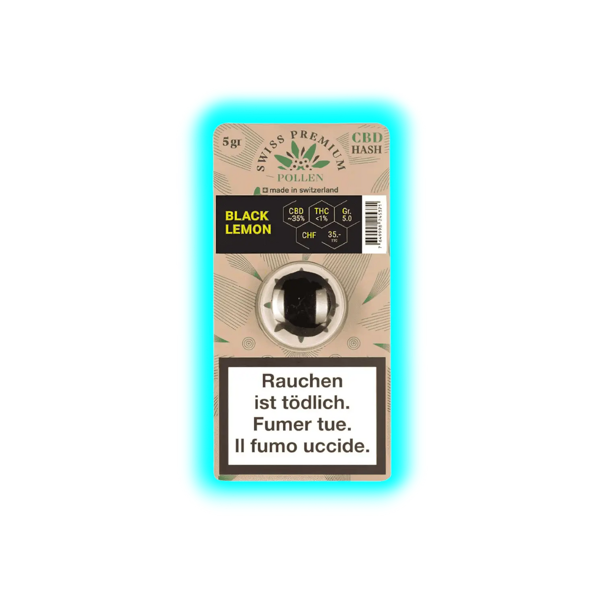 Swiss Premium Pollen Black Lemon Edition 5g