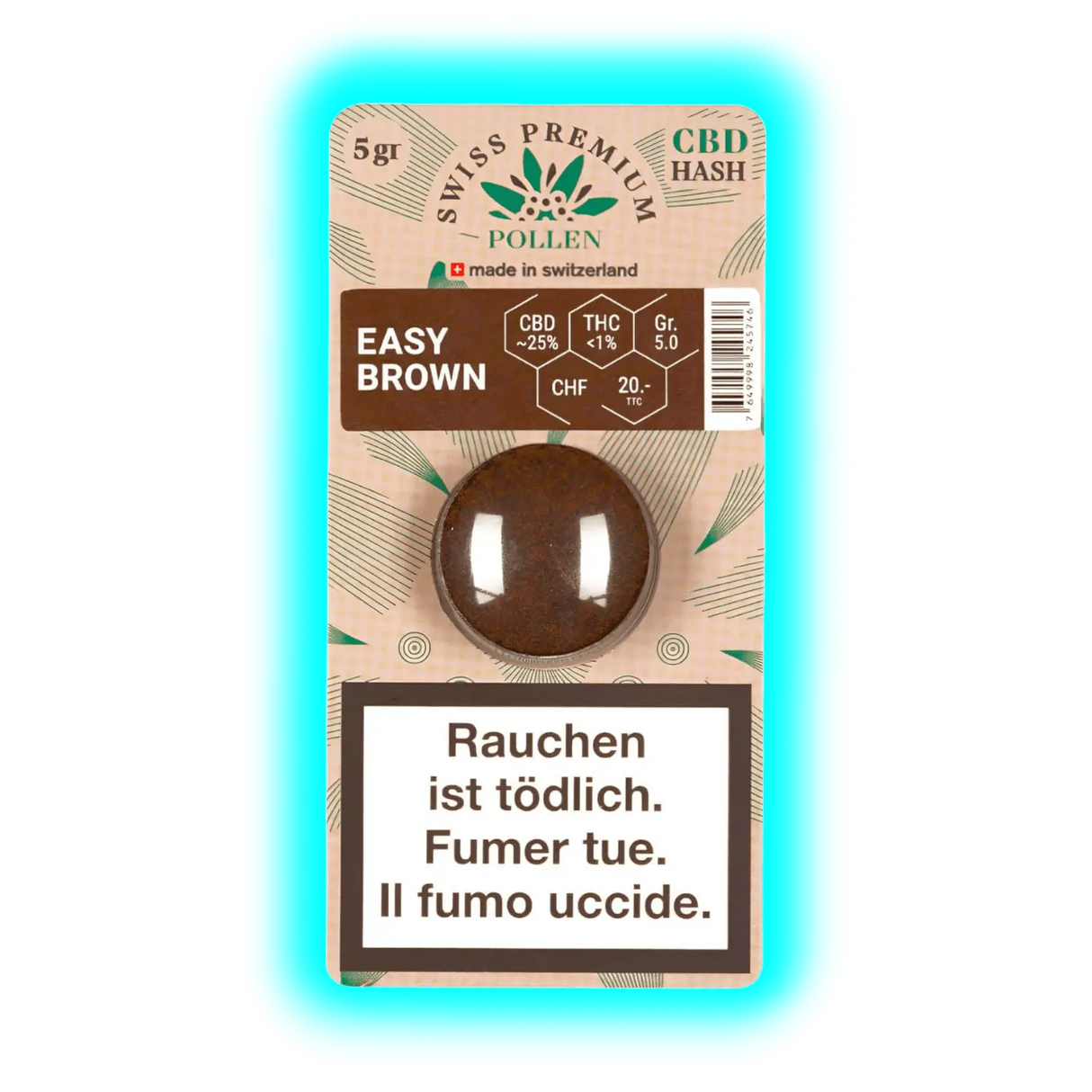 Swiss Premium Pollen Easy Brown 5g