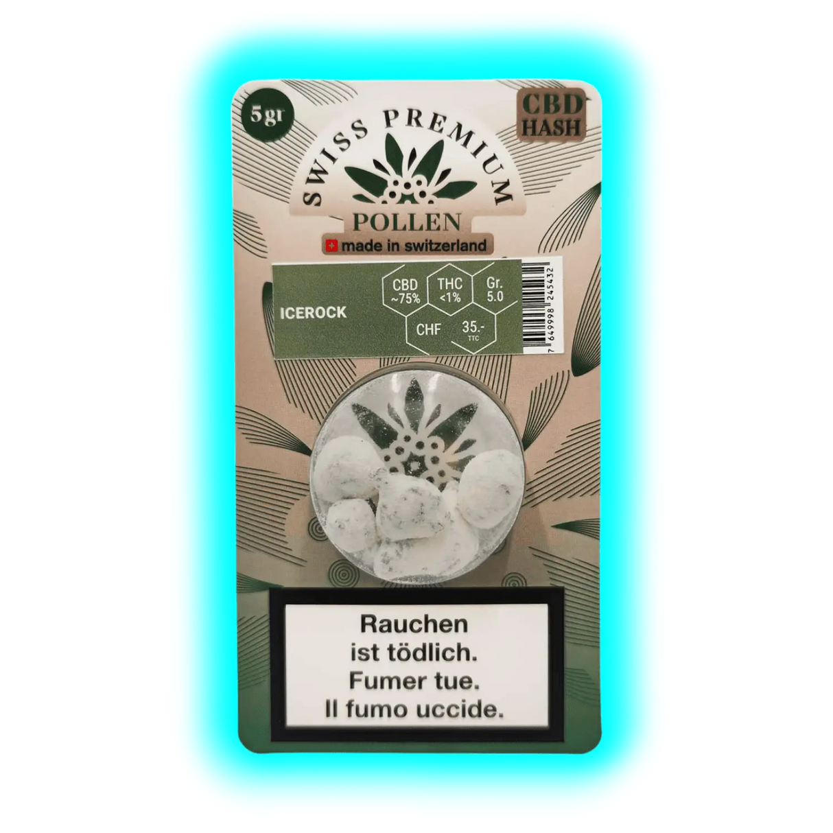 Swiss Premium Pollen Icerocks 5g