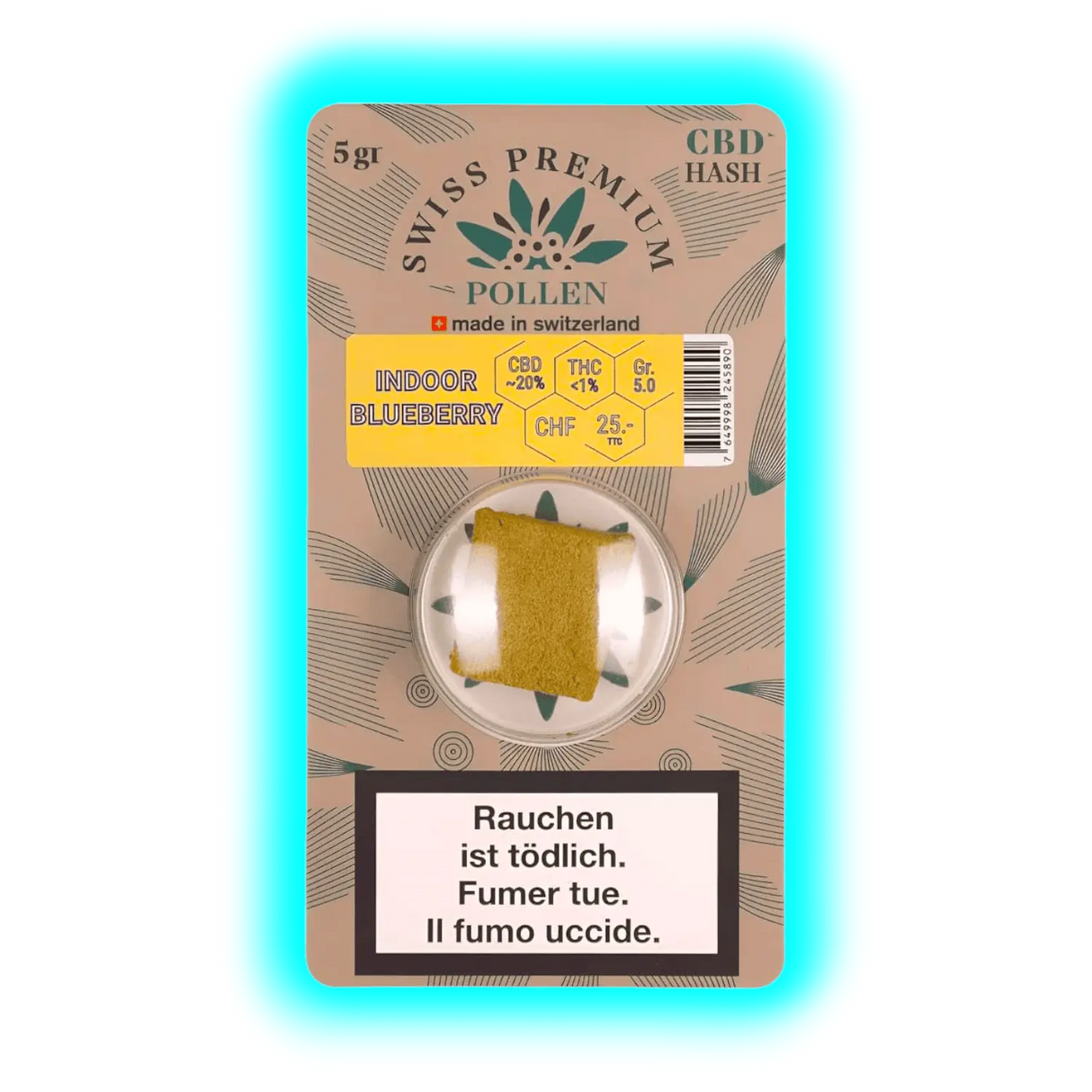 Swiss Premium Pollen Indoor Blueberry 5g