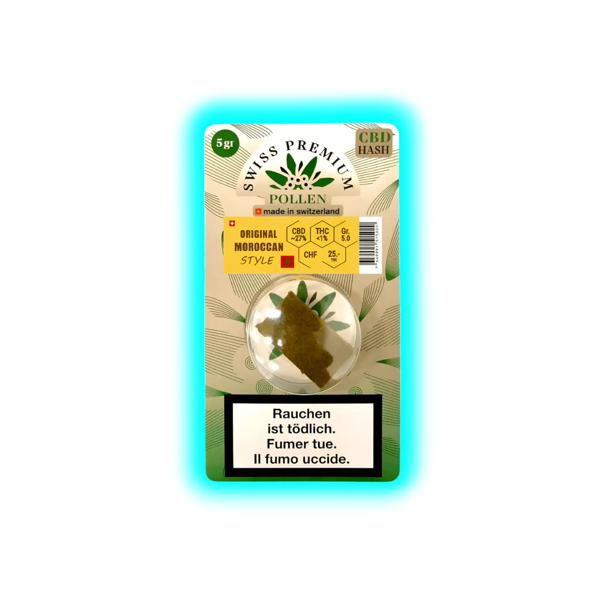 Swiss Premium Pollen Original Moroccan Style 5g