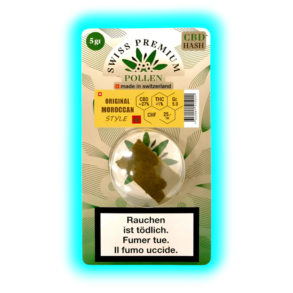 Swiss Premium Pollen Original Moroccan Style 5g