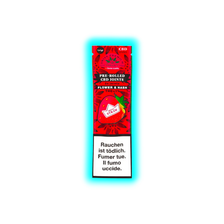 Swiss Premium Pollen Pre Rolled Joint Strawberry 2pcs