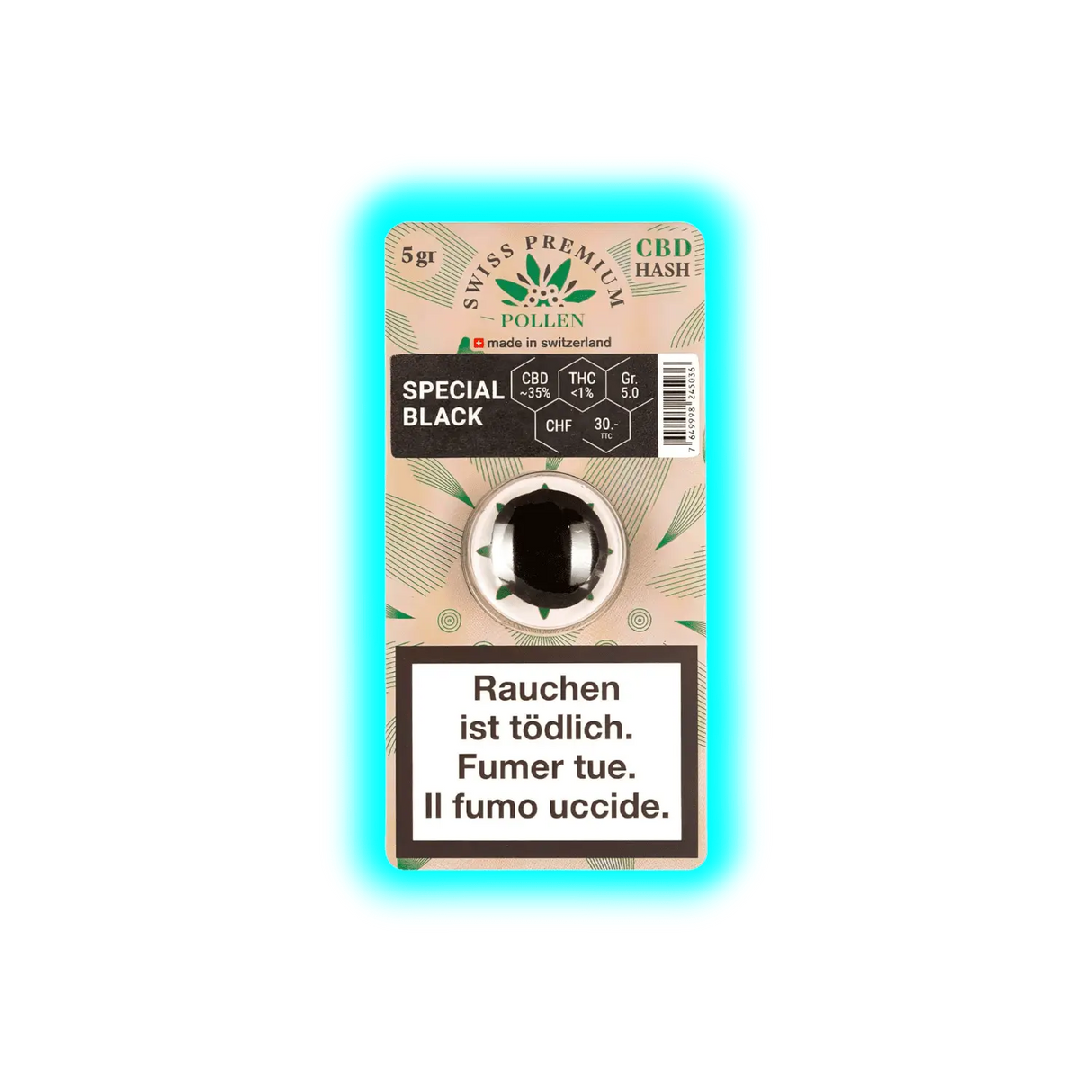 Swiss Premium Pollen Special Black 5g