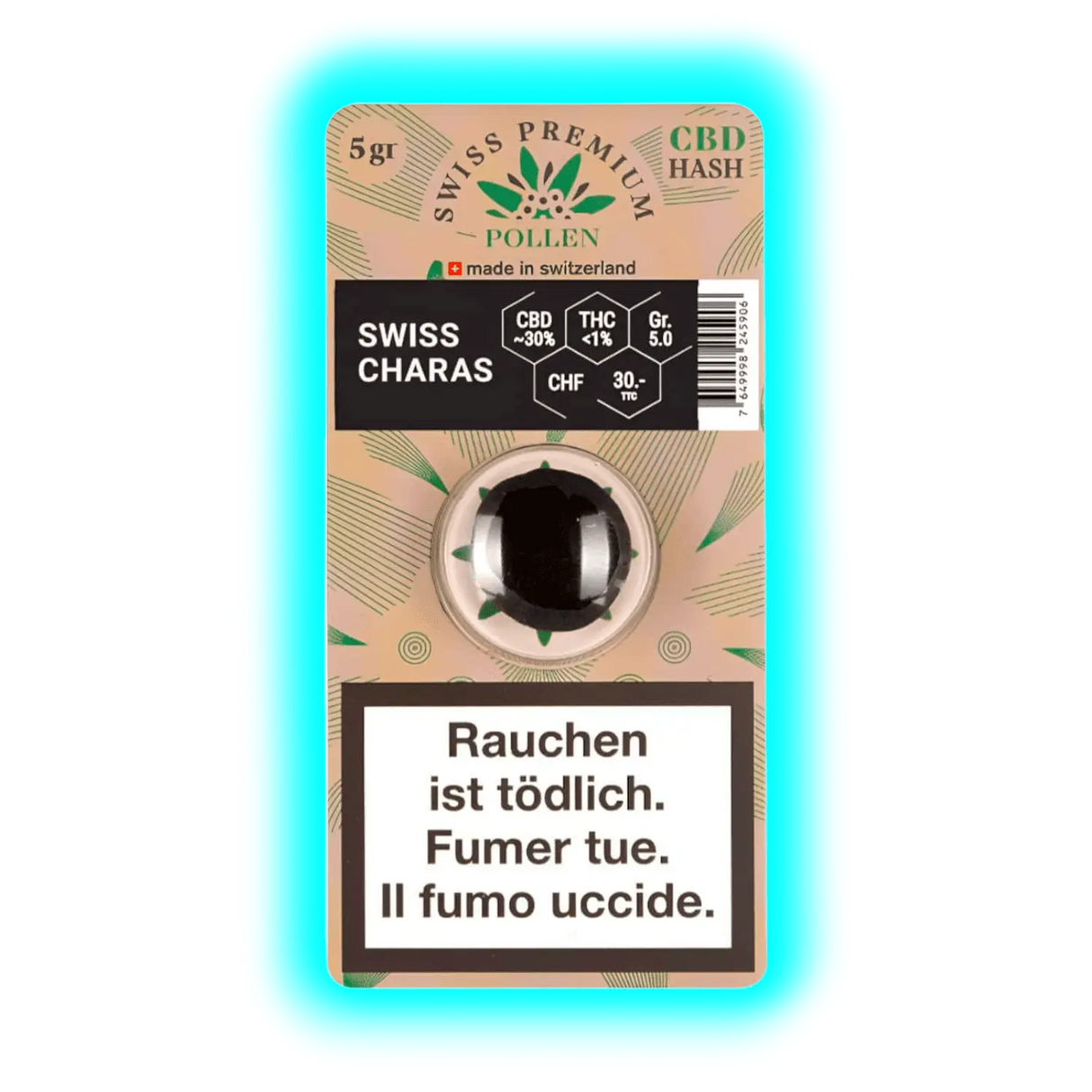 Swiss Premium Pollen Swiss Charas 5g