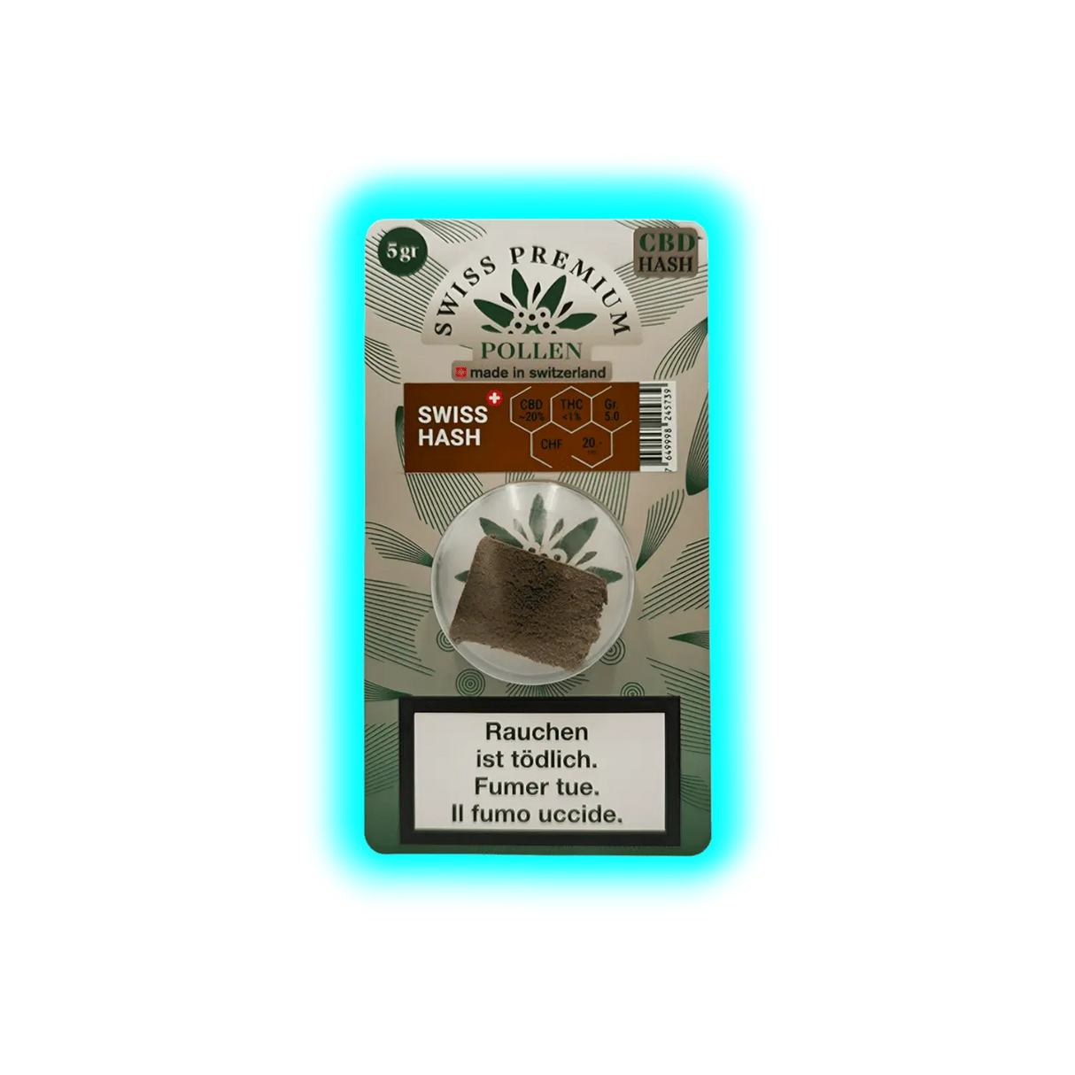 Swiss Premium Pollen Swiss Hash 5g