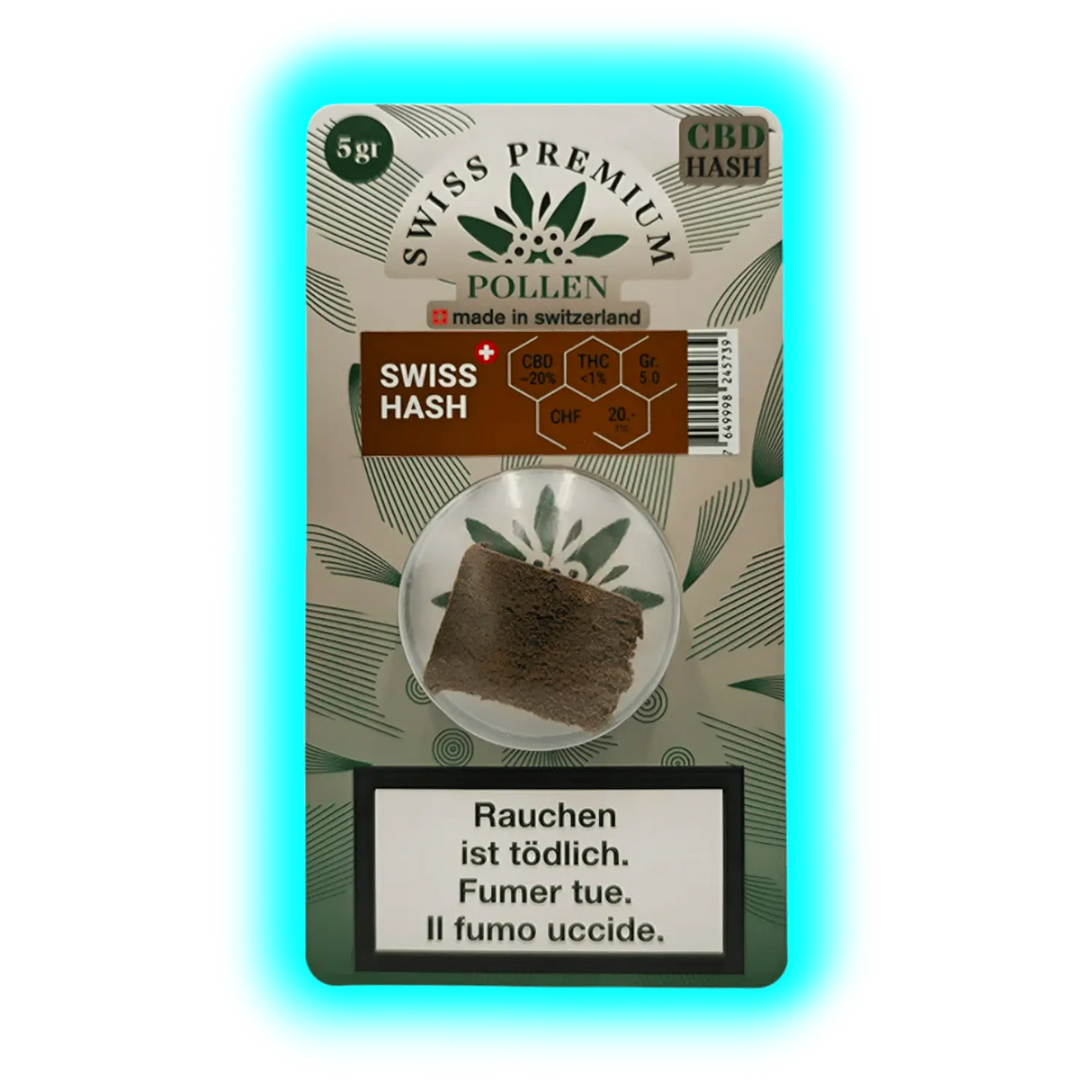 Swiss Premium Pollen Swiss Hash 5g