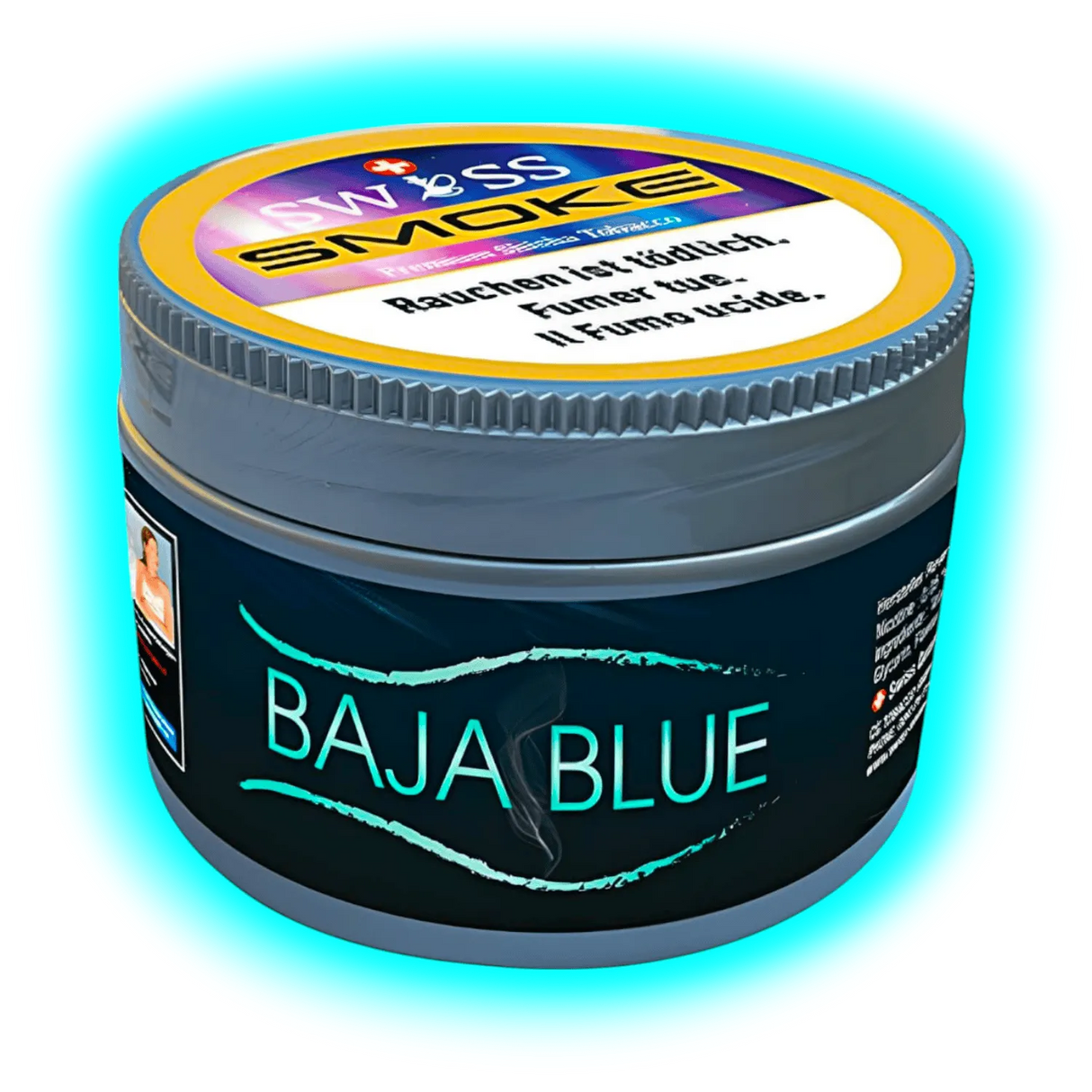 Swiss Smoke Baja Blue Shisha Tabak 100g