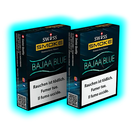 Swiss Smoke Bajaa Blue Shisha Tabak 50g