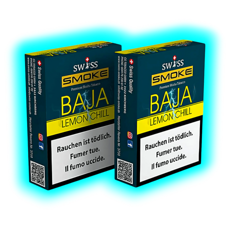 Swiss Smoke Baja Lemon Chill Shisha Tabak 50g