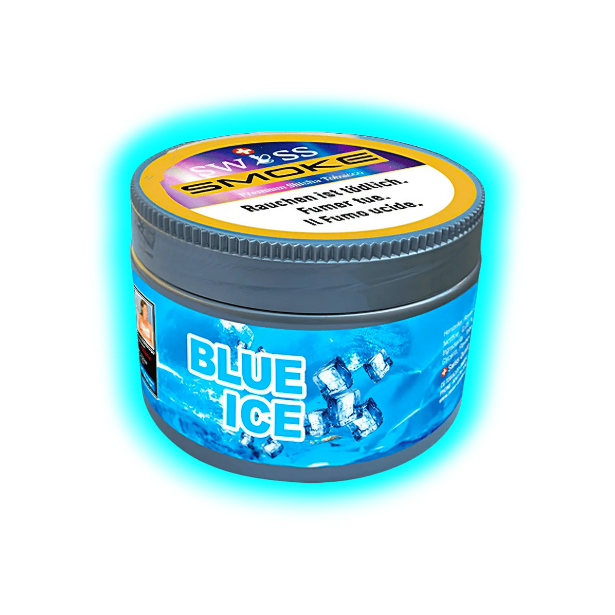 Swiss Smoke Blue Ice Shisha Tabak 100g