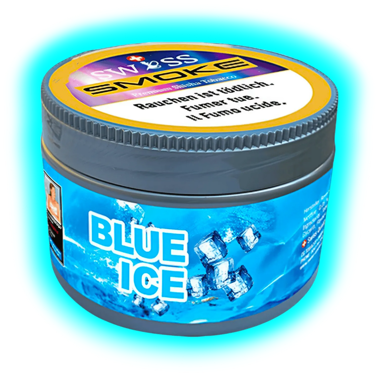 Swiss Smoke Blue Ice Shisha Tabak 100g
